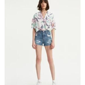 Levi's 501 High Rise Jean Shorts